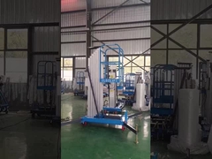 Piattaforma di sollevamento in alluminio sicura sollevamento a singolo uomo a propulsione autonoma con protezione da sovraccarico