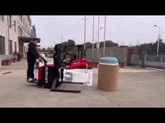 con pinza a rotoli Full Electric Pallet Stacker 210Ah Con elevata capacità di carico
