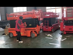 Azionamento elettrico 12 metri self-propelled scissor lift con 2,27m x 1,12m dimensioni piattaforma